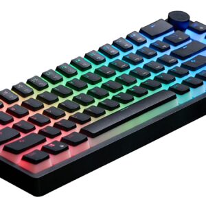 G.Skill KM250 RGB 65% (67-Key) Mechanical Keyboard, PBT Dual Injection Keycap (Black)