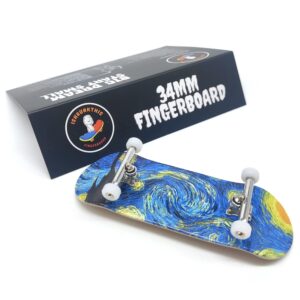 ishrunkthis Starry Night - 34mm Wooden Pro Fingerboard Completes