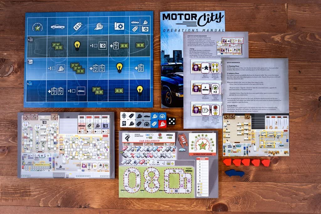 Motor City Board Game