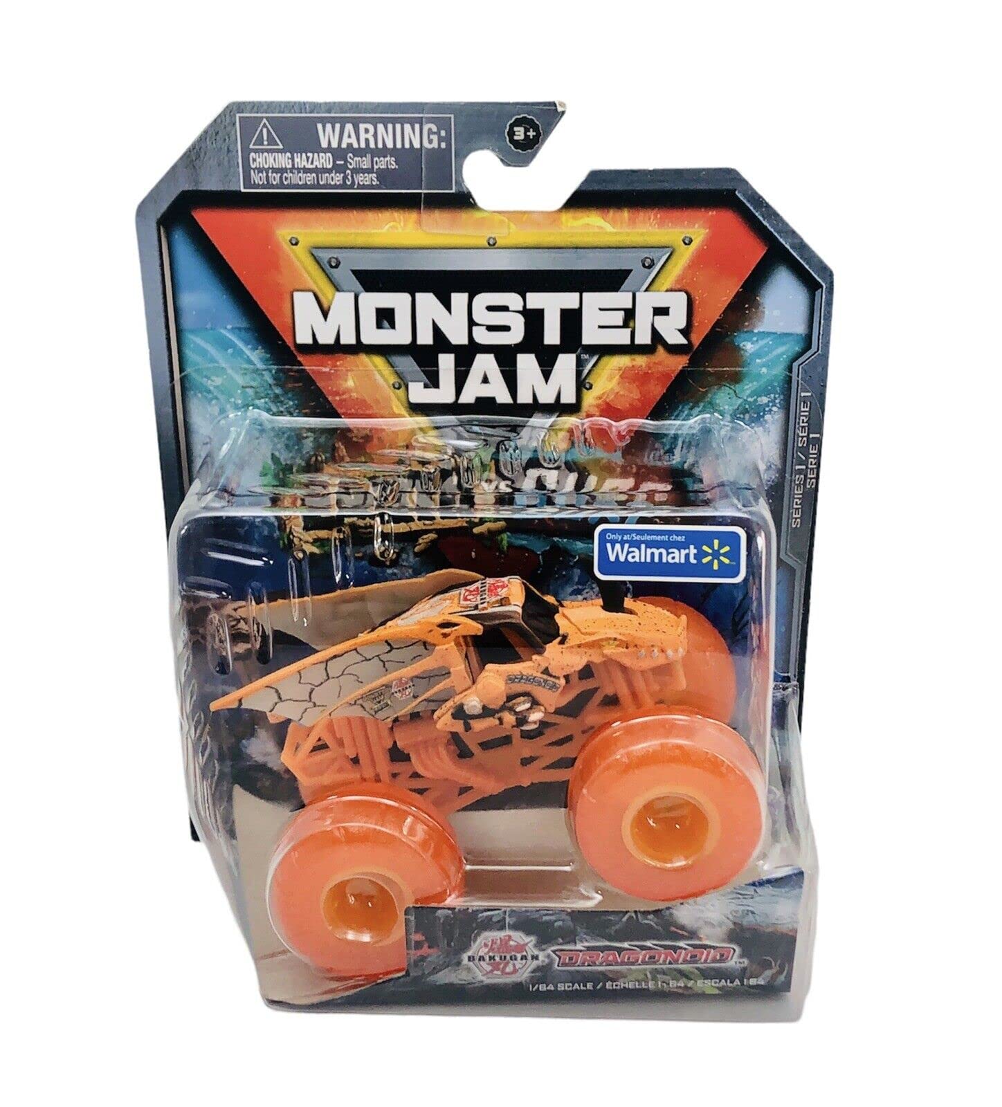 Monster Jam Earth vs Surf Dragonoid (1:64 Scale)