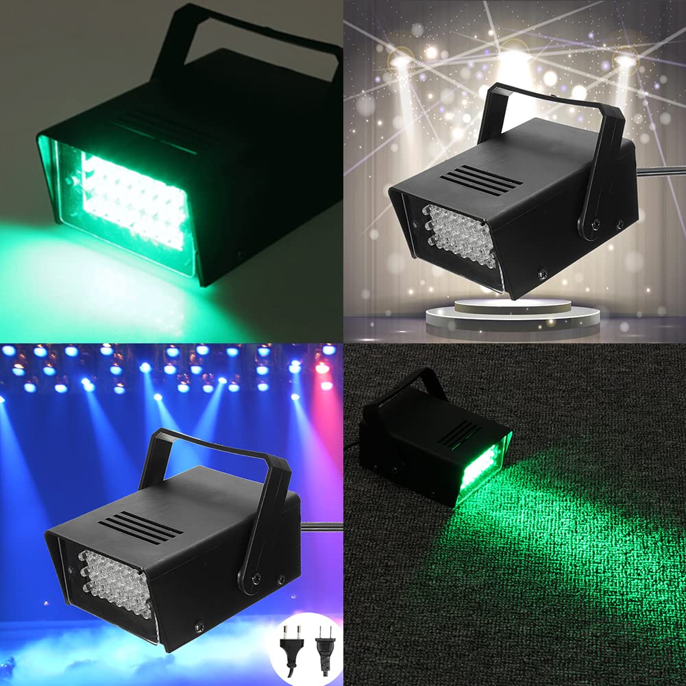 Magik 1-2 Pack Led Strobe Lights Party Super Bright LED Stage Effect High Flashing (1 Pack)