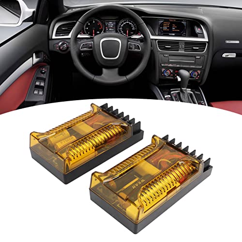 Car Audio Crossover, 1 Pair Max Power 120W 2 Way Car Audio Passive Crossover 60w Output Universal Electronic Audio Crossover Car Audio Tweeter for Vehicle