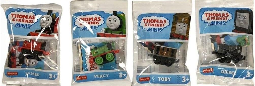 Bundle of 12 Thomas & Friends Minis 2022 Complete Set of 12 Train Engines with Thomas Percy and More from HHH96-999A Release