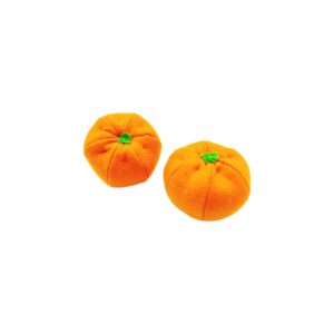 orange, tangerine, mandarin play felt food, pretend play for kids kitchen, plush fruit, stuffed citrus, fake toys, gift for birthday (2 citrus)