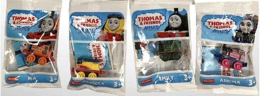 Bundle of 12 Thomas & Friends Minis 2022 Complete Set of 12 Train Engines with Thomas Percy and More from HHH96-999A Release