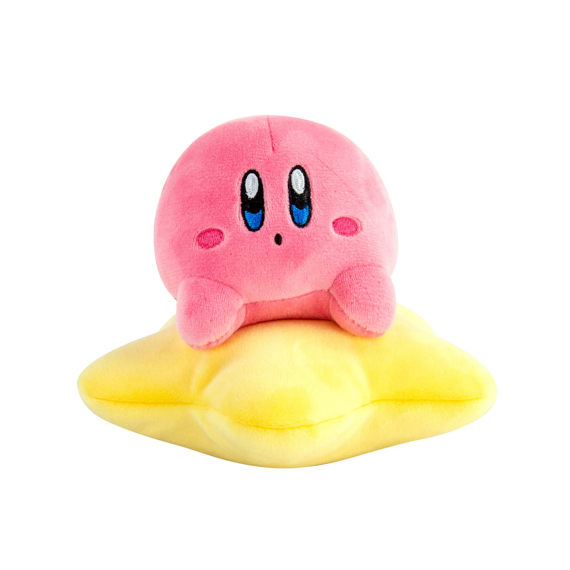 Club Mocchi Mocchi- Kirby Plush - Warp Star Kirby Plushie - Squishy Kirby Toys - Plush Collectible Kirby Figures - Soft Plush Toys and Kirby Room Decor - 6 Inch