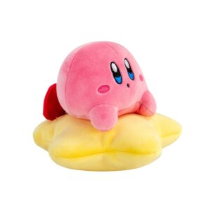 Club Mocchi Mocchi- Kirby Plush - Warp Star Kirby Plushie - Squishy Kirby Toys - Plush Collectible Kirby Figures - Soft Plush Toys and Kirby Room Decor - 6 Inch