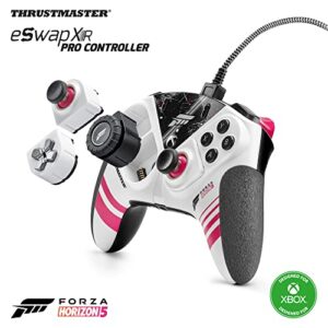 thrustmaster eswap xr pro controller forza edition, modular wired gamepad, racing wheel module, official forza horizon 5 and xbox series x|s, precise mini-sticks, tact switches