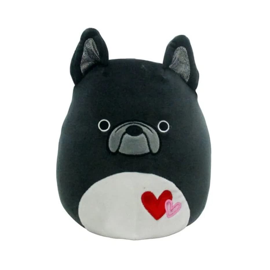 Squishmallow 8-Inch Plush - Join The 2023 Valentine's Day Squad Stuffed Animal Toys (Rhett The French Bulldog)