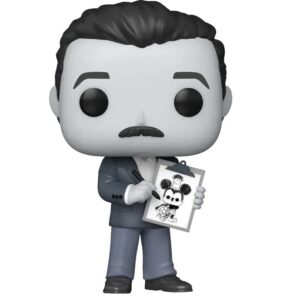 Funko POP! Disney: Disney 100 - Walt Disney with Drawing Bundled with a Byron's Attic Pop Protector