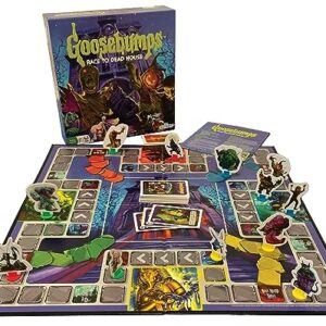 Goosebumps Race to Dead House - The Game of Werewolves, Blobs and Vampire Poodles - for 2 to 4 Players Ages 7 and up