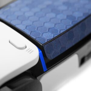 Skin Compatible with Dualsense Edge - TouchProtect Cover to Protect, Add Style, & Enhance your PS5 Dualsense controller's Trackpad with texture! (Hex - Blue)