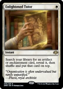 magic: the gathering - enlightened tutor (006) - dominaria remastered