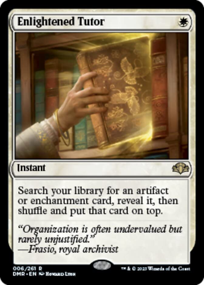 Magic: the Gathering - Enlightened Tutor (006) - Dominaria Remastered