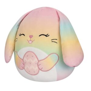 Squishmallows Official Kellytoy Easter Spring Squishy Soft Plush Toy Animal (Wu, 11 Inches)