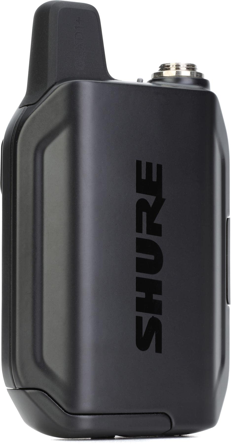 Shure GLXD1+ Wireless Bodypack Transmitter with Reversible Belt Clip and SB904 Battery (12-Hour Life) - for use with GLX-D+ Dual Band Wireless Microphone Systems (Receiver Sold Separately)