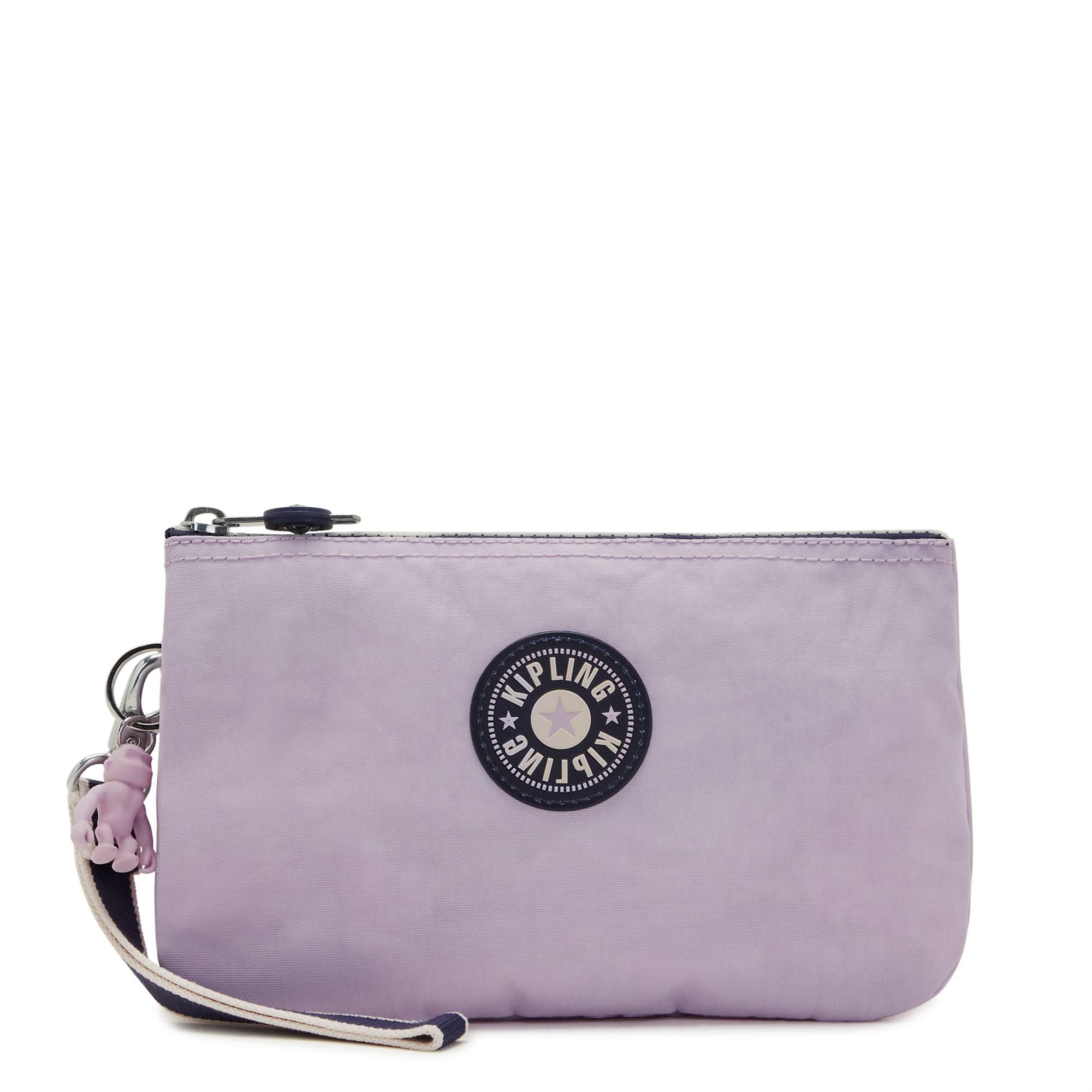 Kipling Womens Creativity Extra Large Wristlet, Versatile Cosmetics Kit, Lightweight Nylon Travel Organizer