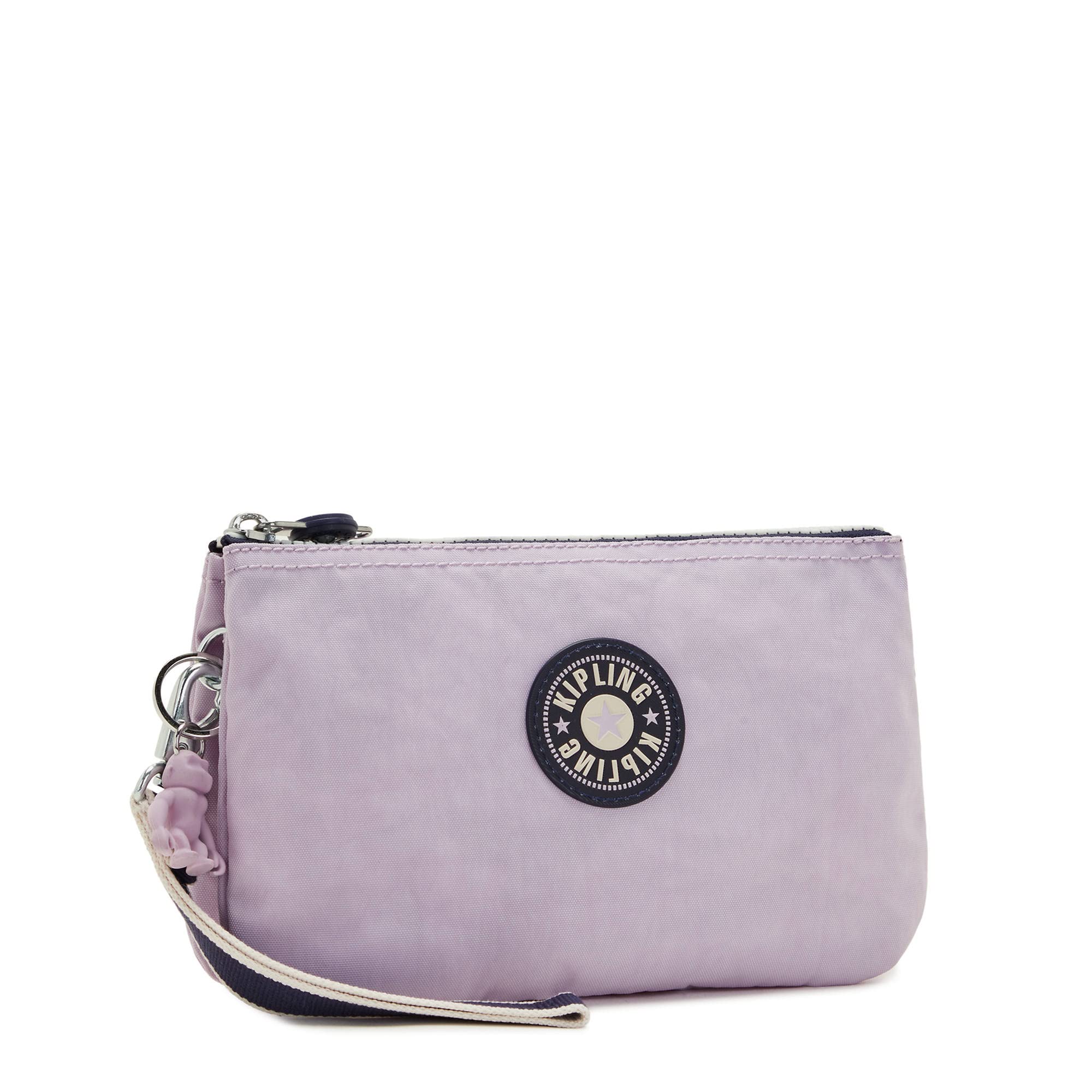 Kipling Womens Creativity Extra Large Wristlet, Versatile Cosmetics Kit, Lightweight Nylon Travel Organizer