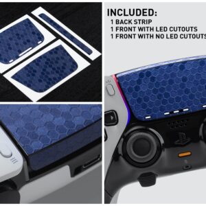 Skin Compatible with Dualsense Edge - TouchProtect Cover to Protect, Add Style, & Enhance your PS5 Dualsense controller's Trackpad with texture! (Hex - Blue)