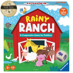 Ravensburger Rainy Ranch - Engaging Cooperative Game for Toddlers | Skill Development | Flexibility for Growing Minds | Stimulates Imagination