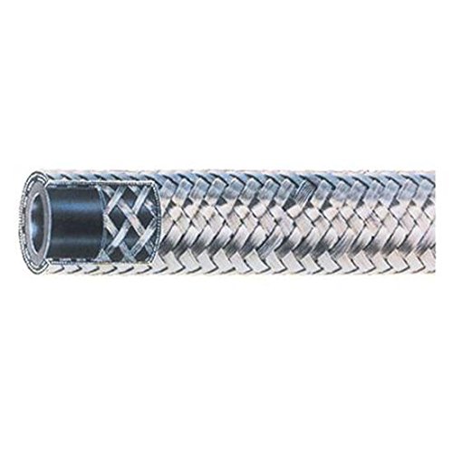 Braided Stainless -6AN Trans Oil Cooler Line Kit, 12 ft. Hose