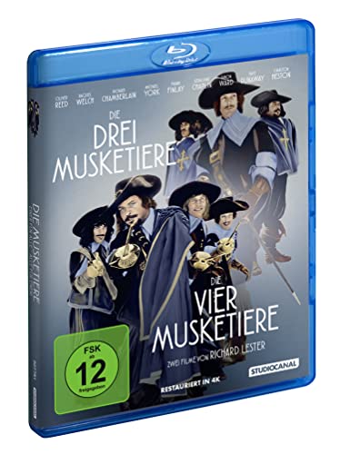 Die Musketiere - Einer für Alle - Alle für einen! (2 4K Ultra HDs) ( + 2 Blu-rays)