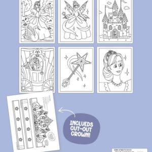 Princess Coloring Book: For Kids Ages 4-8 (65 Awesome Designs)