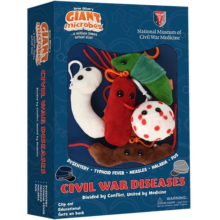 GIANTmicrobes Civil War Themed Gift Box, History Gifts, History Teacher Gifts, Civil war Gifts, Natural History Museum Gifts, History Nerd Gifts