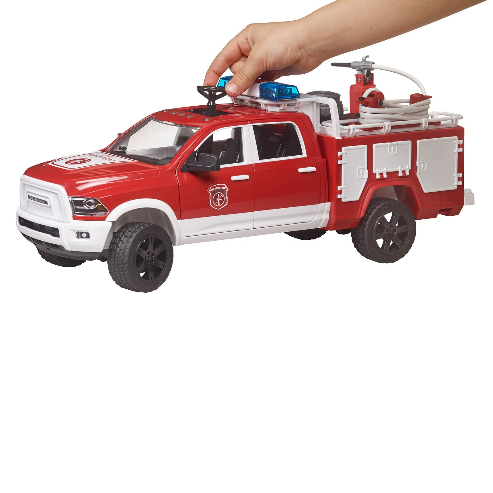 Bruder 02544 RAM 2500 Fire Service Truck with Light and Sound Module