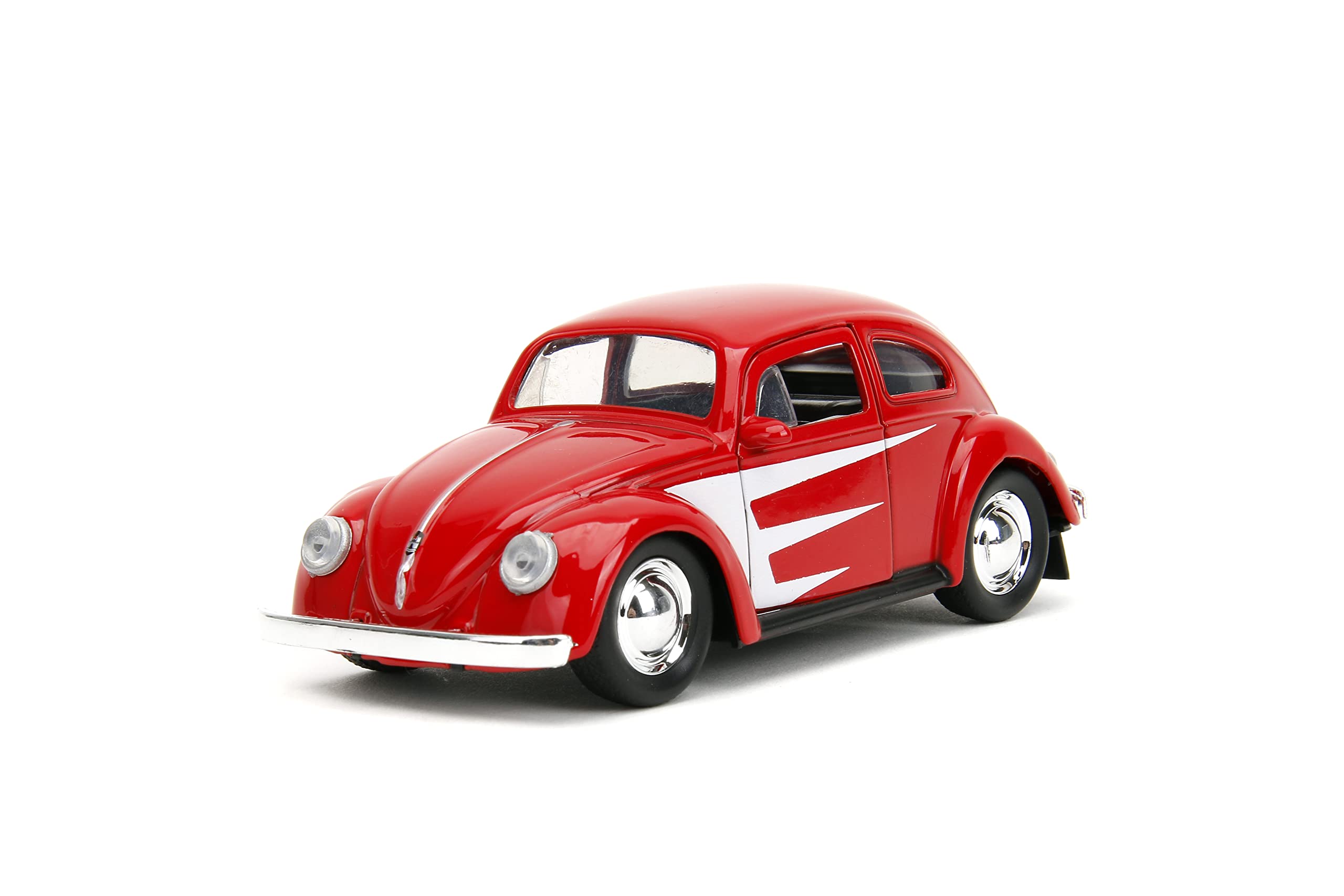 Punch Buggy 1:32 Scale 1959 Volkswagen Beetle Die-cast Car with Mini Gloves Accessory (Red), Toys for Kids and Adults