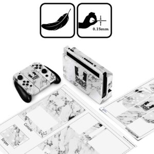 Head Case Designs Officially Licensed Alchemy Gothic Poe's Raven Gothic Vinyl Sticker Gaming Skin Decal Cover Compatible With Nintendo Switch Console & Dock & Joy-Con Controller Bundle