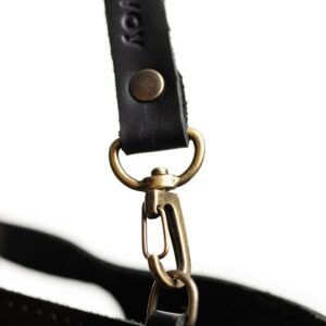 ENVOY Genuine Leather Purse Strap, Thin Adjustable Crossbody Sling for Bags, Accessories for Shoulder Handbag, Saddle