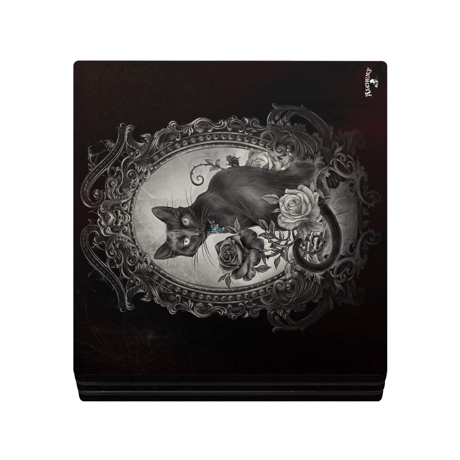 Head Case Designs Officially Licensed Alchemy Gothic Paracelsus Cat Gothic Vinyl Sticker Gaming Skin Decal Cover Compatible With Sony PlayStation 4 PS4 Pro Console and DualShock 4 Controller