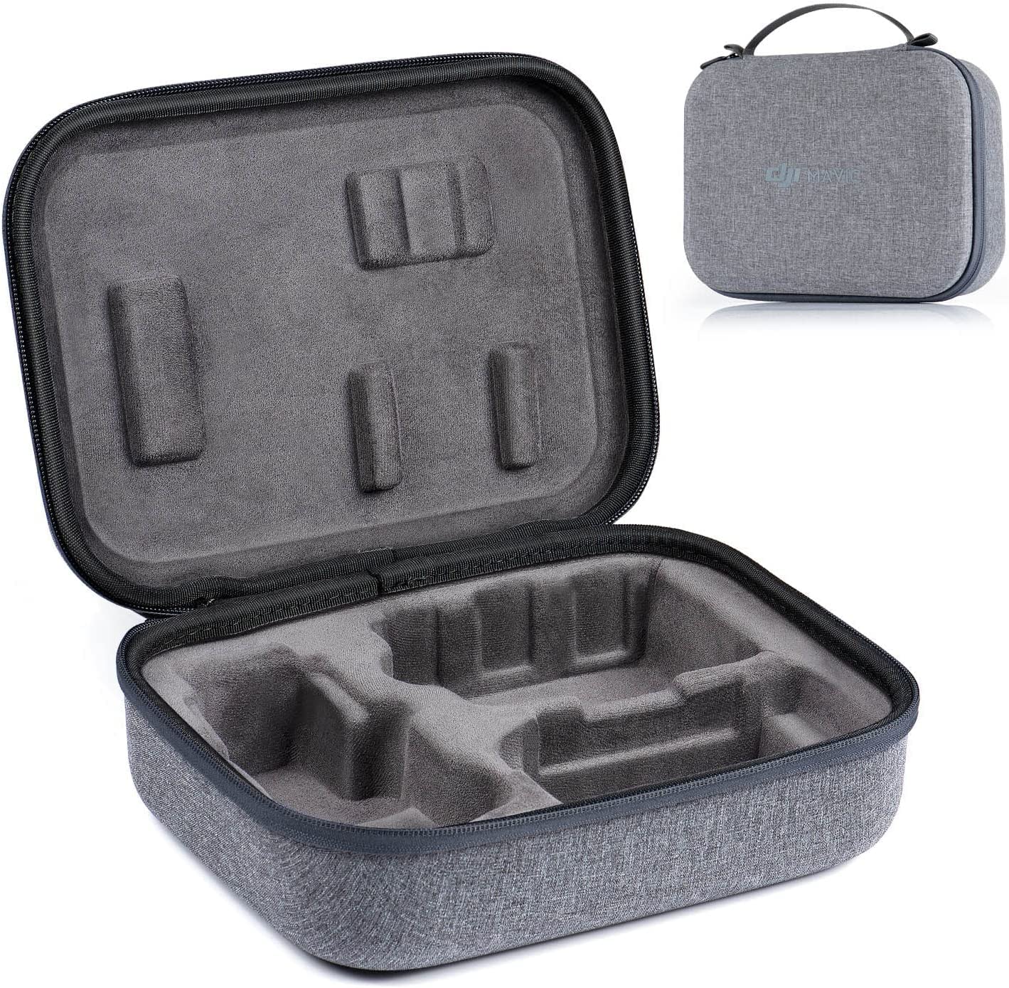 CAMRISE Original Carrying Case for DJI Mavic Mini/Mini SE Drone Accessories, Waterproof Drone Storage Bag (Grey)