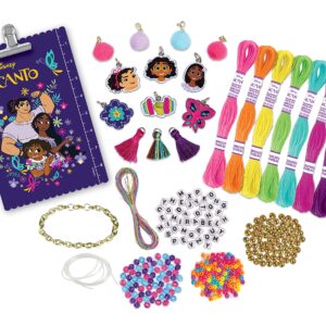 Cra-Z-Art Disney Encanto Enchanted Sparkling Jewelry Bracelet Kit, Make 25 Bracelets, Ages 6 and up