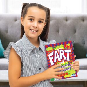 Fart - The Explosive Card Game - Easy to Learn Fast Flatulent Fun, Kids Family & Friends Party Game, Funny Fast Acting, Toilet Humor, Outset Media, Ages 8+, 3+ Players