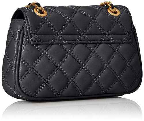 GUESS Giully Mini Convertible Crossbody Flap, Black