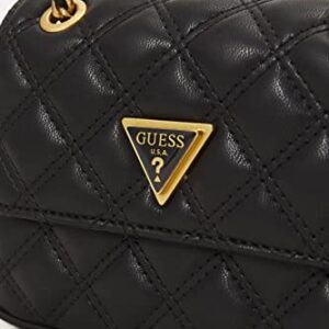 GUESS Giully Mini Convertible Crossbody Flap, Black