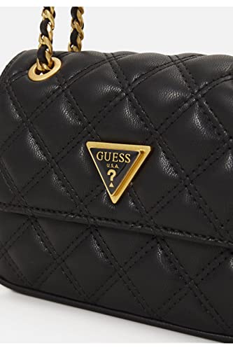 GUESS Giully Mini Convertible Crossbody Flap, Black