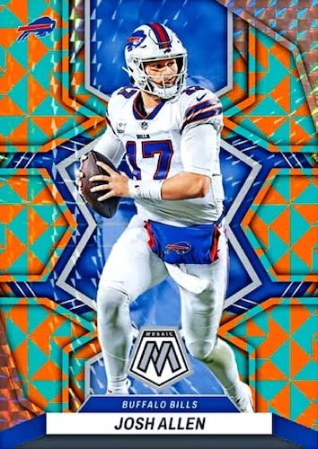 2022 Panini Mosaic Football Cello Pack - 15 Cards Per Pack