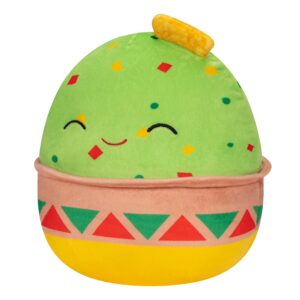 Squishmallows 7.5-Inch Gideon The Guacamole Plush - Add Gideon to Your Squad, Ultrasoft Stuffed Animal Medium-Sized Plush Toy, Official Kelly Toy Plush (SQJW22-75GU-13)