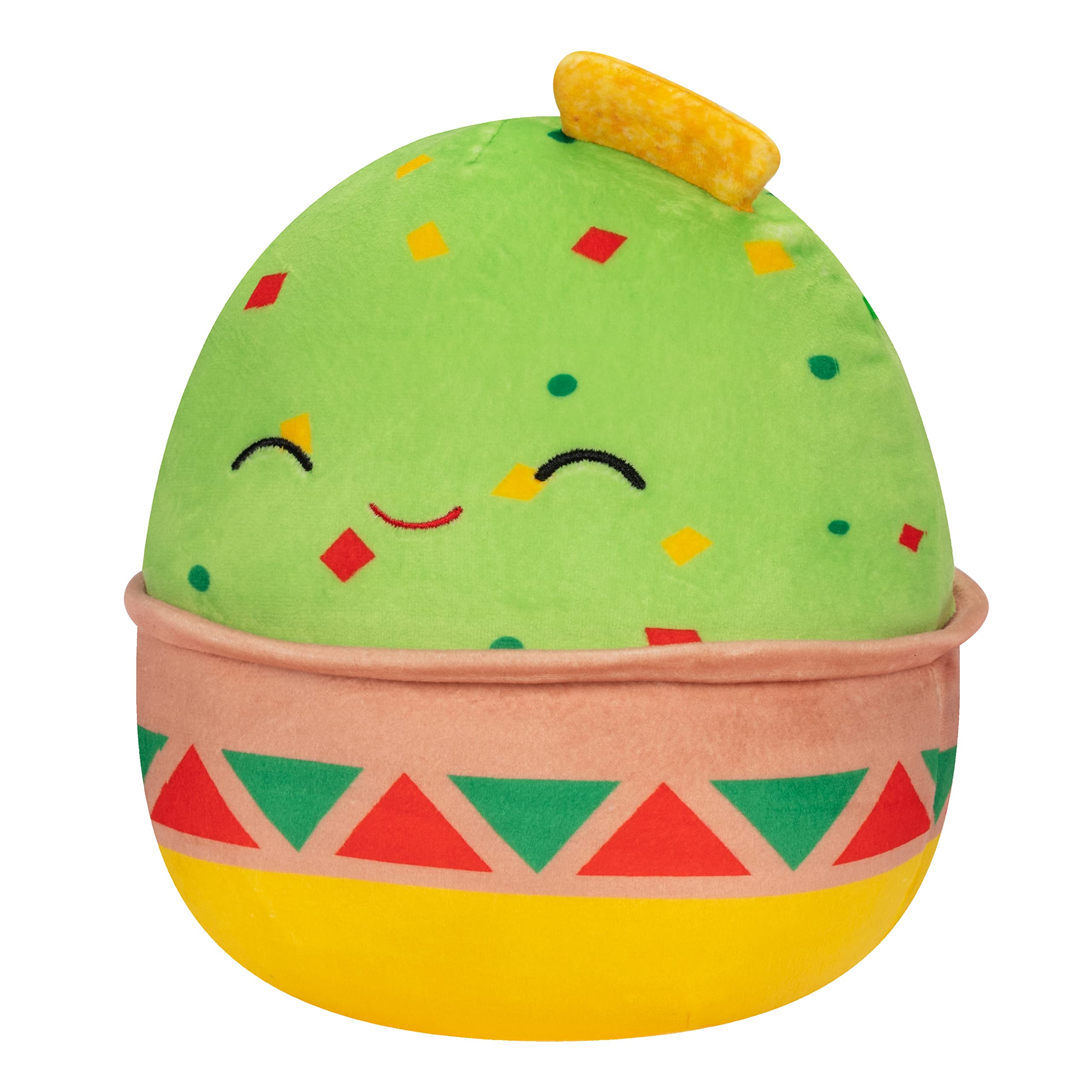 Squishmallows 7.5-Inch Gideon The Guacamole Plush - Add Gideon to Your Squad, Ultrasoft Stuffed Animal Medium-Sized Plush Toy, Official Kelly Toy Plush (SQJW22-75GU-13)