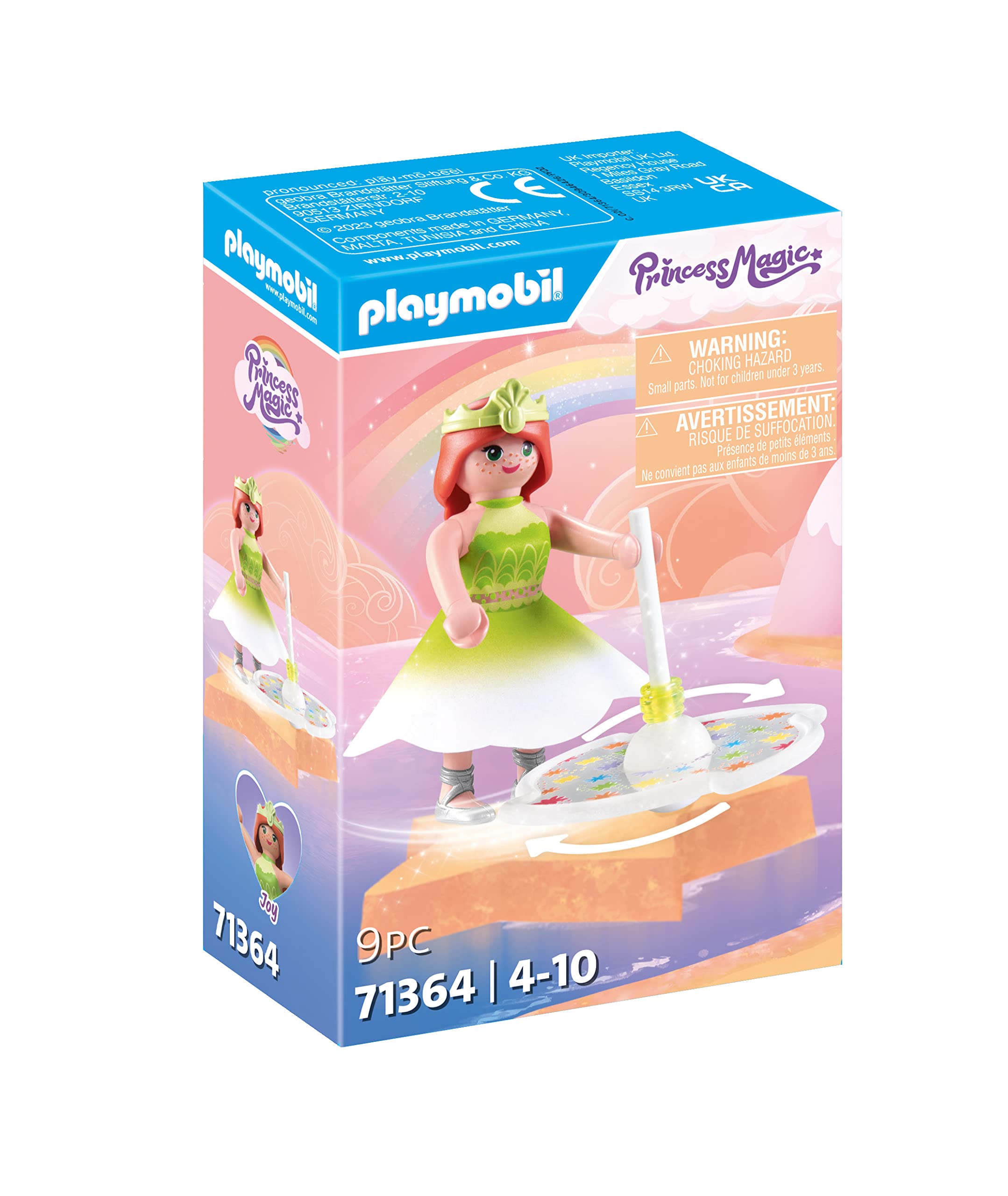 Playmobil Rainbow Spinning Top with Princess