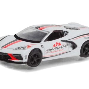 Greenlight 30367 2022 Chevy Corvette Stingray Ron Fellows Performance Driving School 1:64 Scale Diecast