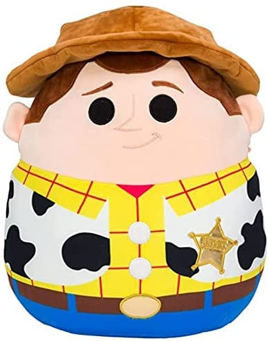 Squishmallow Official Kellytoy Plush 8 Inch Squishy Soft Plush Toy (Disney Toy Story Woody)