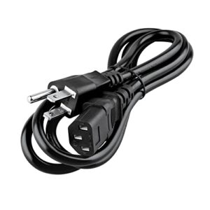 J-ZMQER 5ft AC Power Cord Compatible with Mackie MR5mk3 MR6mk3 5.25 6.5 2-Way Powered Studio Monitor