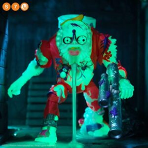 Super7 ULTIMATES! Teenage Mutant Ninja Turtles Muckman and Joe Eyeball (Glow in The Dark) - 7" TMNT Action Figure with Accessories Classic Cartoon Collectibles and Retro Toys