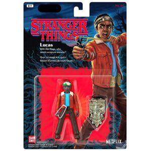 bandai stranger things lucas 4 inch figure