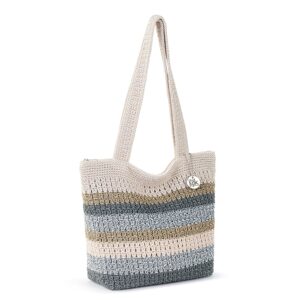 The Sak Casual Classics Hand-Crochet Tote, Desert Stripe