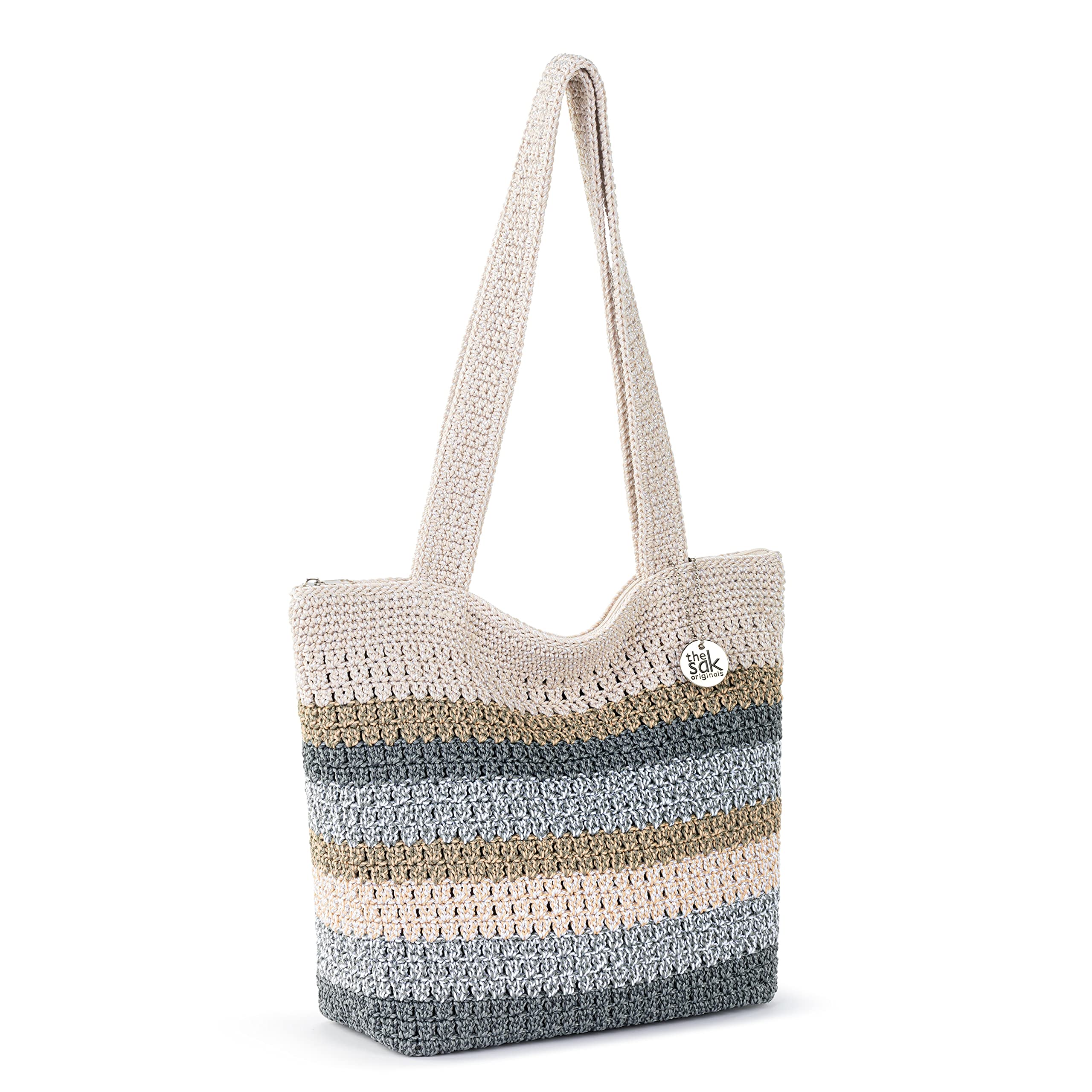 The Sak Casual Classics Hand-Crochet Tote, Desert Stripe